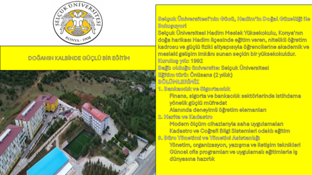 Meslek Yüksekokulumuz' a ait 29/07/2025-30/07/2025 tarihleri arasında planlanan tanıtım günleri programını gerçekleştirdik